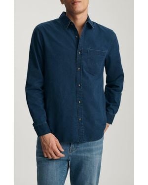 Mavi Denim Button-Up Shirt - Blue