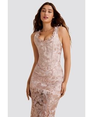 Scarlett Gasque Lulu Corset - Brown