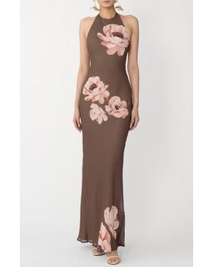 SAU LEE Gwyneth Floral Print Dress - Multicolor