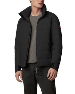 Canada Goose Black Hybridge Base Down Jacket in Blue for Men Lyst