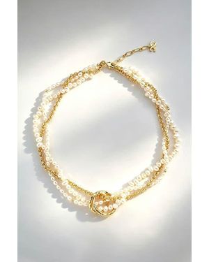 Classicharms Nina Multi-Strand Pearl Necklace - White