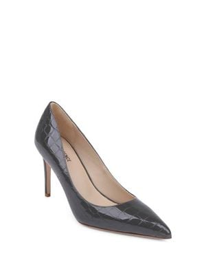 L'Agence Maelle Snake Print Embossed Leather Pump - Multicolor