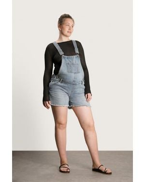 Nom Maternity Austin Maternity Shortalls - Multicolor