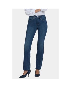 NYDJ Barbara High Waist Bootcut Jeans - Blue
