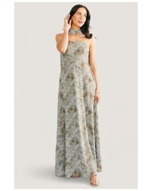 Baltic Born Florian Strapless Maxi Dress - White