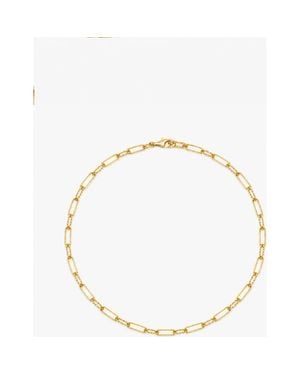 Yoj Molten Link Chain Necklace - Metallic