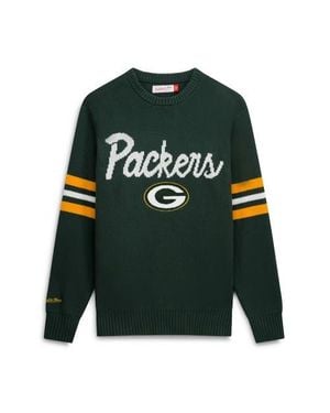 Mitchell & Ness Bay Packers Head Coach Sweater - Green