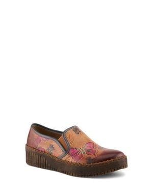 Spring Step Priela Slip-On Sneaker - Brown