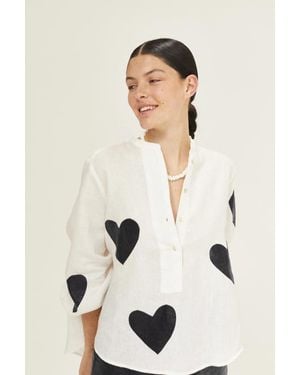 Lanhtropy Cupid Linen Shirt - Natural