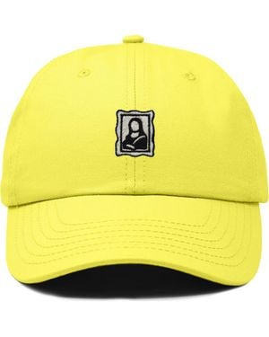 Alix Frame Dad Cap - Yellow