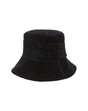 Lack of Color Terry Wave Bucket Hat - Black