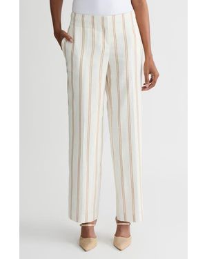 Kasper The Ava Wide Leg Pants - White