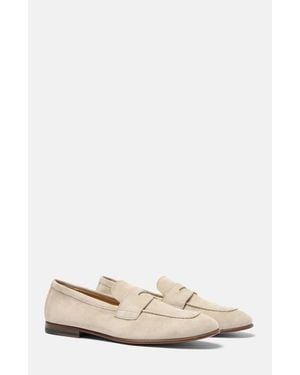 SCAROSSO Gregory Loafers - Natural