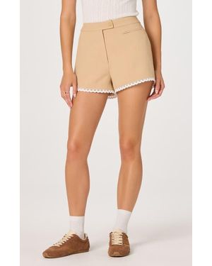 Astr Kya Mini Shorts - Natural