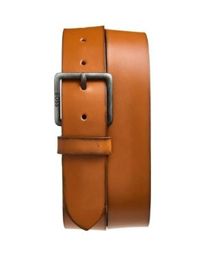 BOSS Jeeko Leather Belt - Orange
