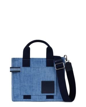 WE-AR4 The Street 29 Canvas Tote - Blue