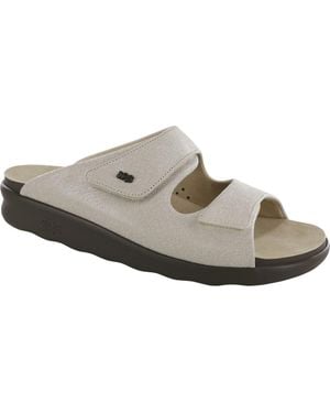 SAS Cozy Slide Sandal - Gray