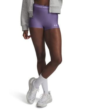 Under Armour Heatgear Shorty 3-Inch Shorts - Purple