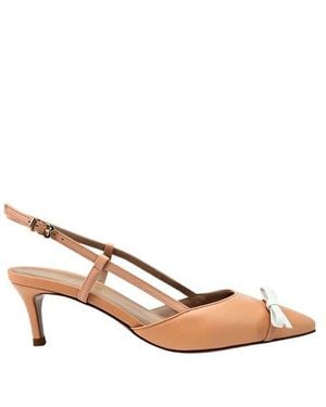 Madison Maison Madison Maison X Roberto Festa Alessia Kitten Heel Slingback - Brown