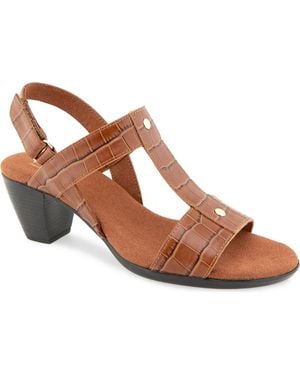 Munro Willow Slingback Sandal - Brown