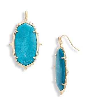 Kendra Scott Baroque Ella Drop Earrings - Blue
