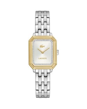 Lacoste Parisienne Crystal Bracelet Watch - Metallic