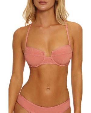 Isabella Rose Como Underwire Bikini Top - Brown
