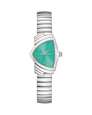 Hamilton Ventura Expansion Strap Watch, 24Mm X 36Mm - Green