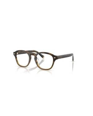 Brunello Cucinelli 50Mm Square Optical Glasses - Green