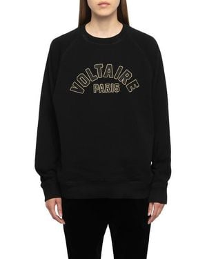 Zadig & Voltaire Sunca Graphic Sweatshirt - Black