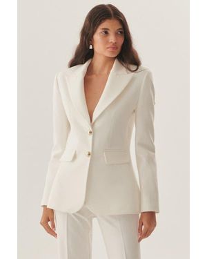 Exquise River Fitted Blazer - Natural
