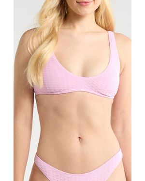 Roxy Haleiwa Bralette Bikini Top - Purple
