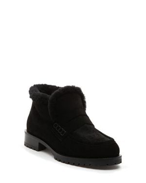 275 Central Zelia Genuine Shearling Weatherproof Boot - Black