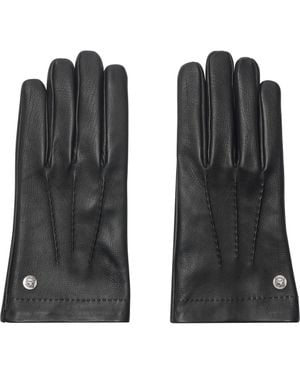 Burberry Leather Gloves - Black