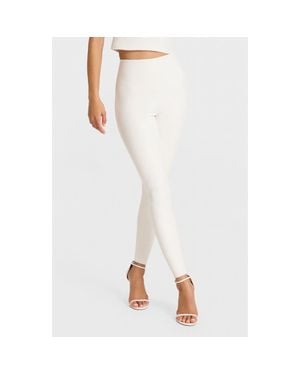 Commando Faux Leather Legging - White