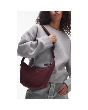 TOPSHOP Nylon Crossbody Bag - Gray