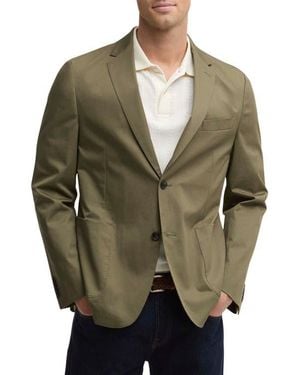Barbour Bellamy Tailored Fit Stretch Cotton Blazer - Green