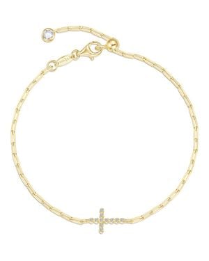 Lafonn Thread Of Faith Lab Grown Diamond Bracelet - Metallic