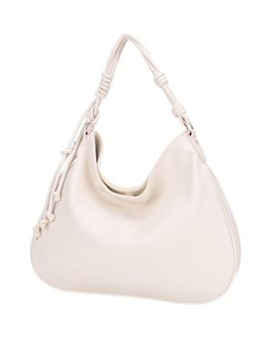 MALI + LILI Yasmin Vegan Leather Hobo Shoulder Bag - Natural