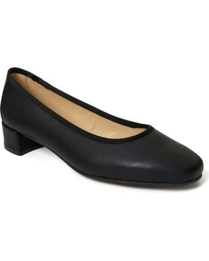 Menina Step Isa Leather Ballet Flat - Blue