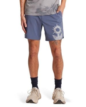 Roark Serrano 7 Drawstring Shorts - Blue