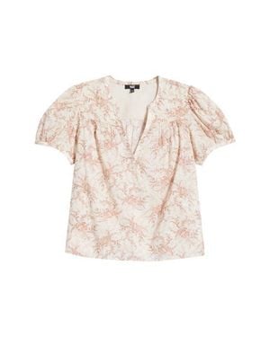 PAIGE Marlena Floral Cotton Top - Multicolor