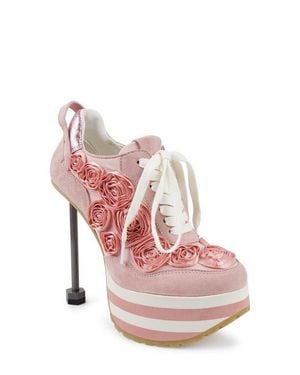 Zigi Limber Platform Sneaker Pump - Pink