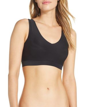 Chantelle Soft Stretch 2-Pack Padded V-Neck Wireless Bras - Black