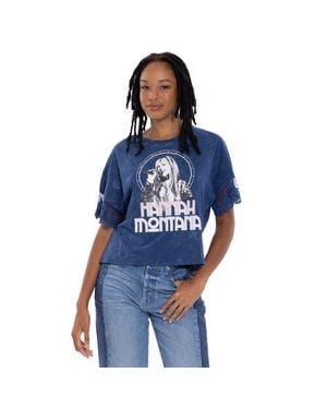 Disney Hannah Montana Short Sleeve T-Shirt - Blue