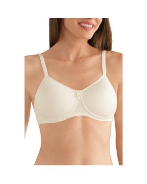 Amoena Lara Padded Wire-Free Bra - Brown