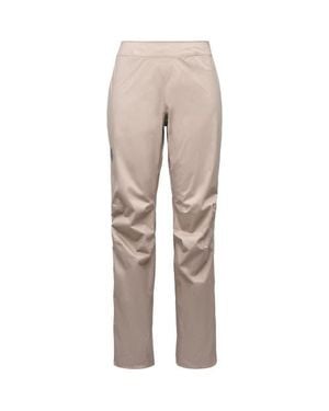 Black Diamond Fineline Stretch Full-Zip Pant - Natural
