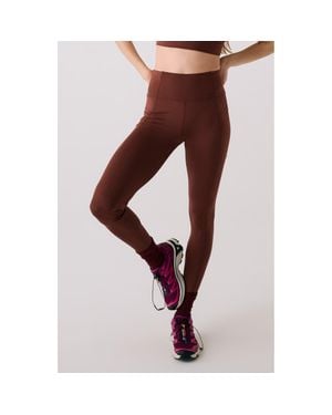Lolë Action 7/8 Length Ankle Leggings - Purple