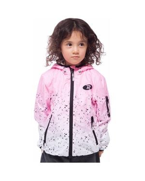 Rokka&Rolla Kids' Lightweight Lined Windbreaker - Pink