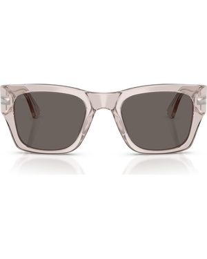 Persol 52Mm Square Sunglasses - Gray